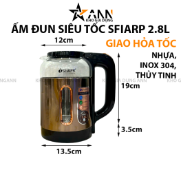 Ấm Đun Siêu Tốc Sfiarp 2.8L - ADSTSFIARP