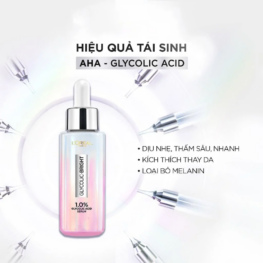 Serum Dưỡng Sáng Da Tức Thì Loreal Paris Glycolic-Bright Instant Glowing Serum 30ml - 8994993016587