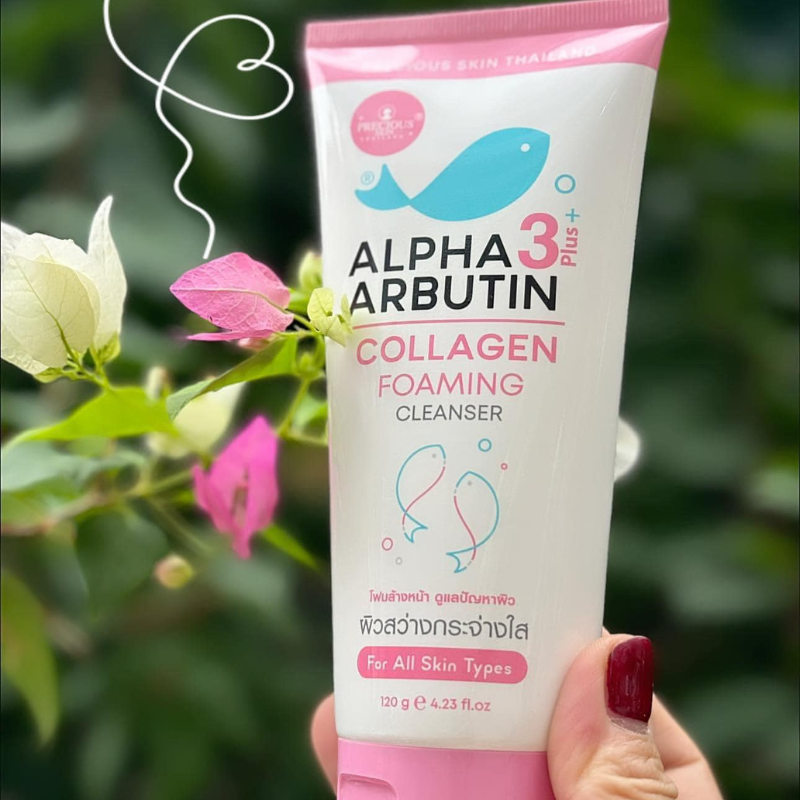 25390_12_20250807100939-3.png Sữa Rửa Mặt Alpha Arbutin 3 Plus+ Precious Skin Thái Lan 120ml - 8858831008311