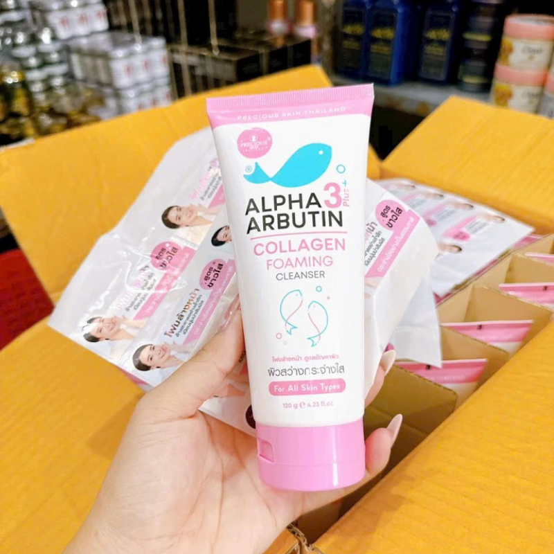 25390_13_20250807100939-3.png Sữa Rửa Mặt Alpha Arbutin 3 Plus+ Precious Skin Thái Lan 120ml - 8858831008311