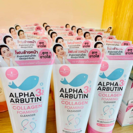 Sữa Rửa Mặt Alpha Arbutin 3 Plus+ Precious Skin Thái Lan 120ml - 8858831008311