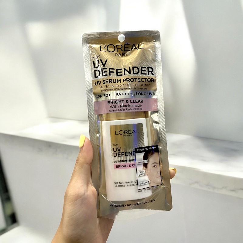 25392_kcn-bright-loreal-phu-photoroom-2_20241008101233-4.jpg Kem Chống Nắng Loreal Paris Nâng Tone Giảm Thâm Bright & Clear With Niacinamide SPF50+ PA++++ 50ml Loreal - 8994993014668