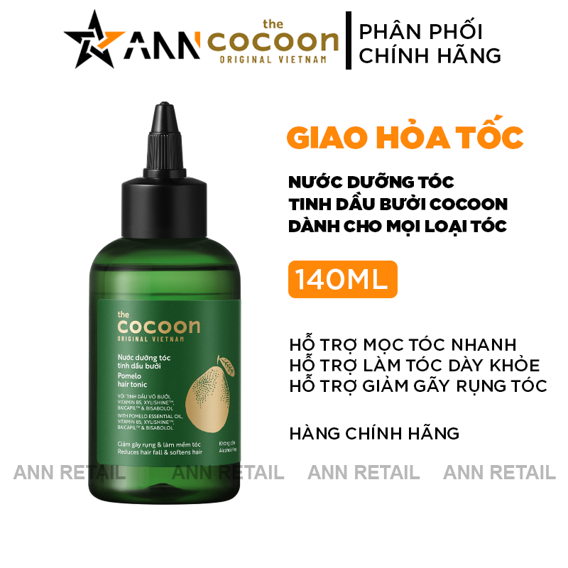 25516_2_20241026114329-2.png Nước Dưỡng Tóc Tinh Dầu Bưởi Pomelo Cocoon 140ml - 8936217700131