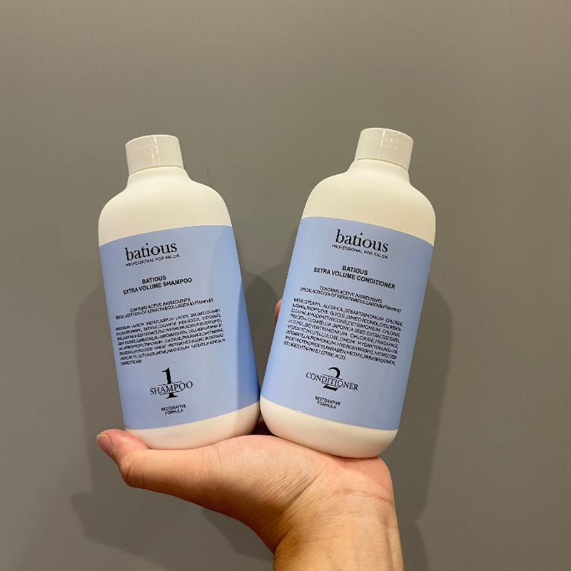 25577_vn-11134207-7r98o-lktg9h6wc9bvfe_20241031161758-1.jpg Combo Gội Xả Batious Extra Volume Shampoo Màu Xanh - Dành Cho Tóc Dầu Nhờn 500ml - 5061014610727