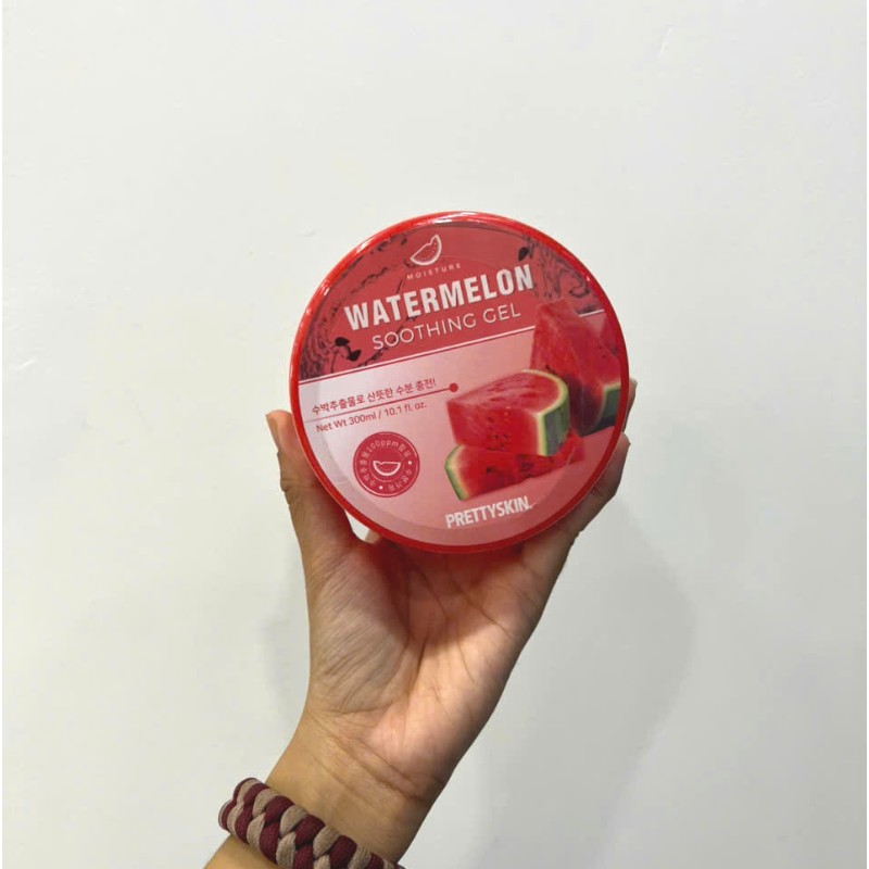 Giá sỉ gel Dưỡng Da Đa Năng Prettyskin Dưa Hấu Watermelon Soothing Gel 300ml