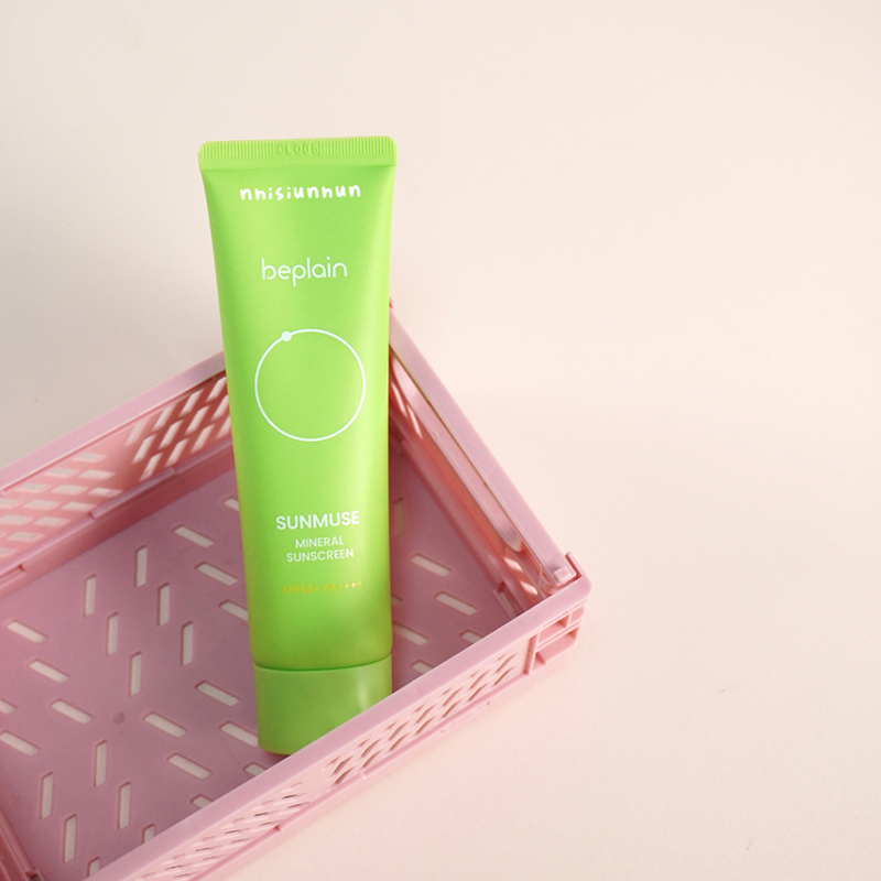 Kem Chống Nắng Beplain Sunmuse Màu Xanh Lá - Dành Cho Da Dầu Mụn 50ml