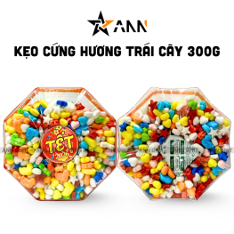 Hộp Kẹo Ngũ Sắc Bát Giác 300G Hộp Quà Tết 2026 - KNSHBG3001