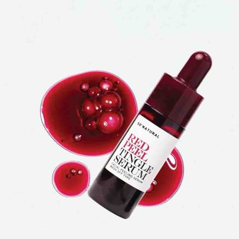 25675_vn-11134207-7r98o-lmfsqf2crqhr3f_20241108104243-2.jpg Serum Peel Da So Natural Red Peel Tingle Hàn Quốc Mini 11ml - 8809263878508
