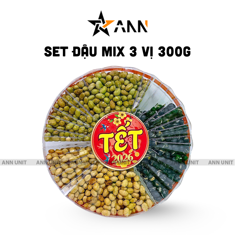 25735_65_20251031155710-2.png Set Hộp Mix Đậu 3 Vị (Đậu Đen, Đậu Xanh, Đậu Nành) Sun Khía 3 Ngăn 300G Hộp Quà Tết 2026 - DTVHSK300