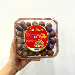 Hộp Hạt Macca Tây Nguyên Hộp Chữ Nhật 550G Hộp Tết - HMTNHCN550