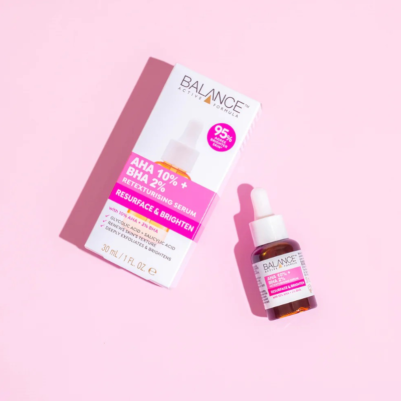 Serum Balance Active Formula AHA + BHA 30ml Giúp Tái Tạo Và Dưỡng Trắng Da