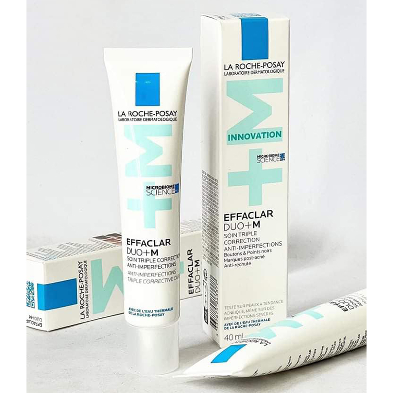 Sỉ kem Dưỡng Da Giảm Mụn La Roche - Posay Effaclar Duo+M 40ml Phù Hợp Với Da Mụn