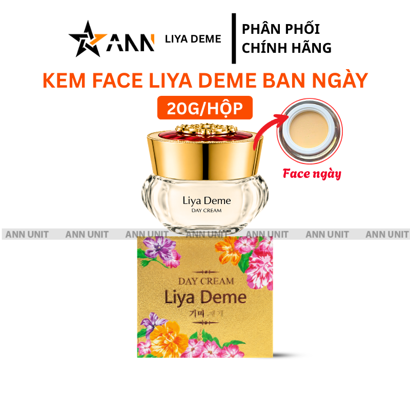 25787_2_20260611111452.png Kem Face Liya Deme Day Cream Dưỡng Da Ban Ngày Dành Cho Da Nám Tàn Nhang 20g - Phiên Bản Mới - 4719855220537