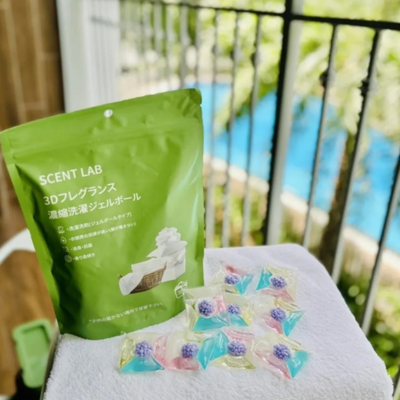 Viên Giặt Xả SCENT LAB 5in1 Nhật Bản Dạng Túi Cao Cấp 30 Viên
