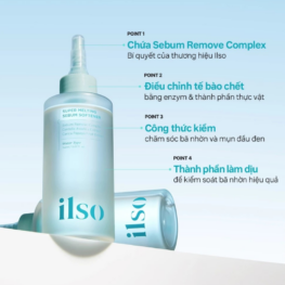 Combo Tinh Chất Ủ Mụn Đầu Đen 150g + Cây Đẩy Mụn Đầu Đen ILSO Giúp Sạch Bã Nhờn Sáng Da - ILSO02