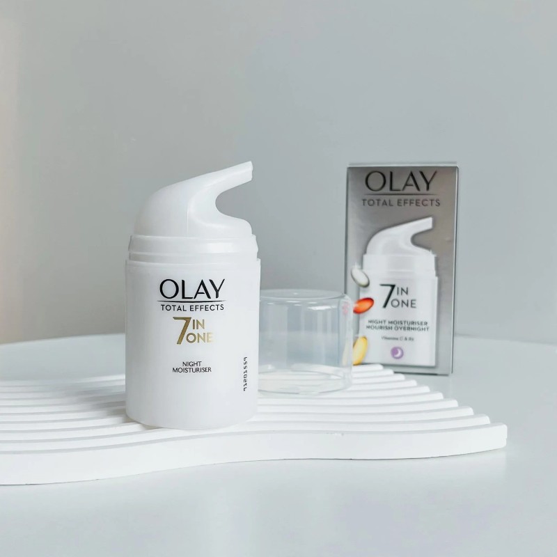 Kem Dưỡng Olay Total Effects 7 in 1 Ban Đêm 50ml - Hàng Xách Tay