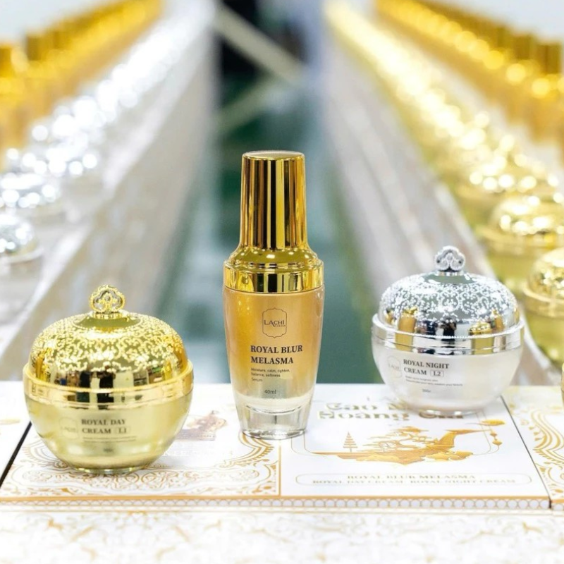 Sỉ combo Cao Nám Hoàng Gia Lachi (Serum + Kem Face Ban Ngày + Kem Face Ban Đêm) Giúp Mờ Nám Trắng Da