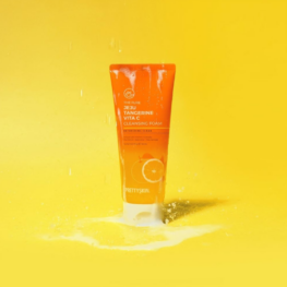 Sữa Rửa Mặt Prettyskin The Pure Jeju Tangerine Vita C Cleansing Foam 150ml - 8809733218995