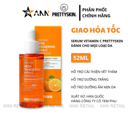 Serum Prettyskin The Pure Jeju Tangerine Vita C Ampoule 52ml - 8809733215208