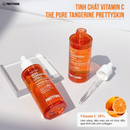 Serum Prettyskin The Pure Jeju Tangerine Vita C Ampoule 52ml
