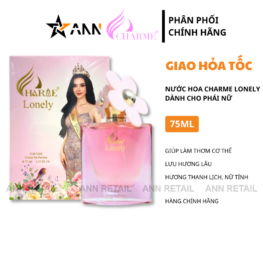 Nước Hoa Charme Lonely Mùi Nữ 75ml - Hương Hoa Ngọt Ngào - NHCL75ML