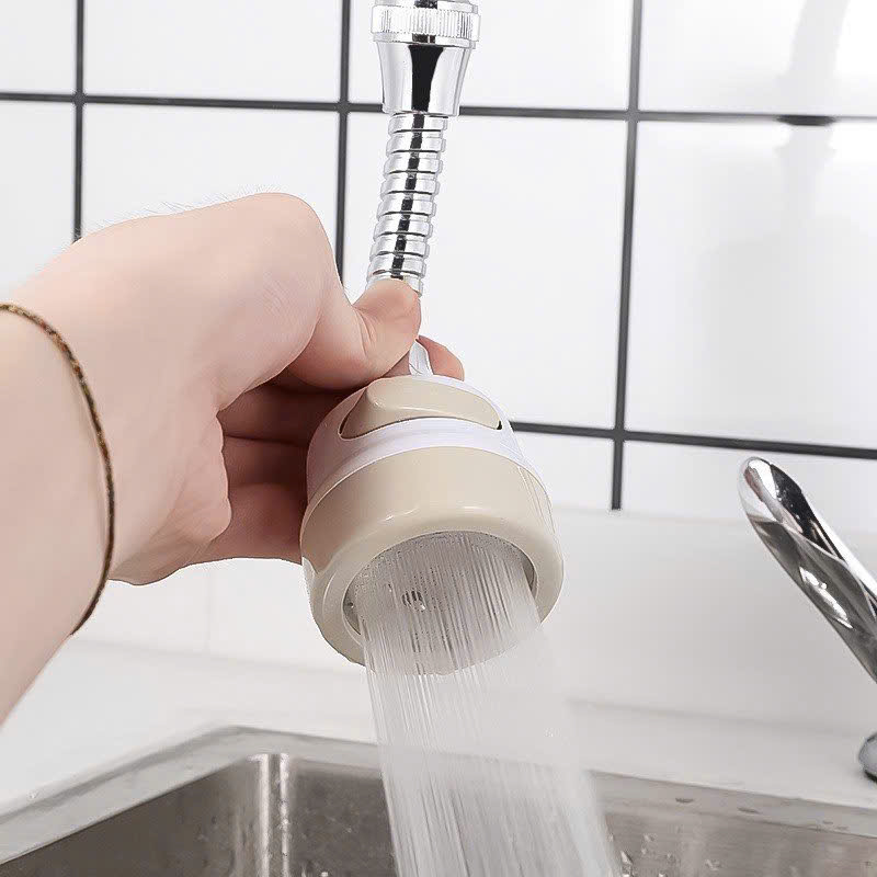 Sỉ đầu Vòi Rửa Bát - Đầu Vòi Rửa Chén Tăng Áp Kéo Dài 3 Chế Độ 16.5cm