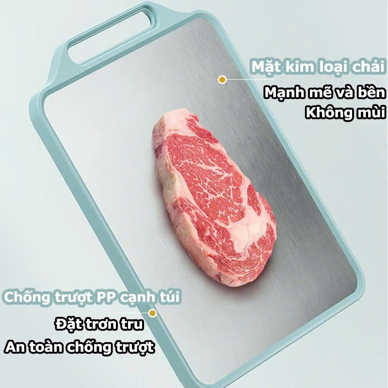 25947_z6219429847740-8fb078a91843a5f426e3fd8b127b5291_20250115122710-12.jpg Thớt Kháng Khuẩn 2 Mặt Inox 304 & Nhựa PP Chống Ẩm Mốc Không Gỉ 30.5x39.5x1.5cm - TKK2M