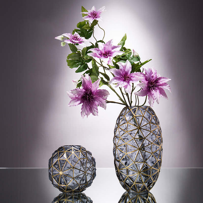 25953_13505148479-1731062823_20250115163609-3.jpg Bình Hoa Thủy Tinh - Lọ Hoa Viền Vàng Sang Trọng 35x8cm - LHTT02