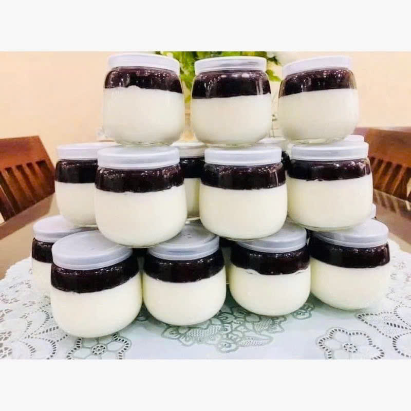 25954_z6219543210641-31531e124f7feabce232f7cb1031b28c_20250115170754-2.jpg Combo 5 Lọ Thủy Tinh Đựng Sữa Chua - Hủ Sữa Chua Béo Ú 200ml - LTTDSC5