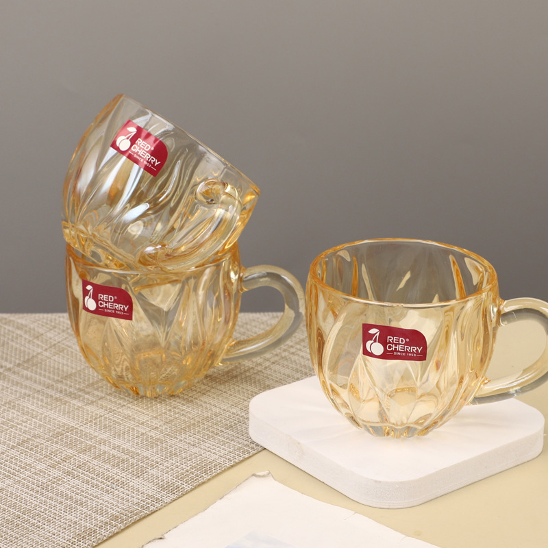 Bộ 6 Ly Thủy Tinh Cao Cấp - Cốc Thủy Tinh Sang Trọng 260ml 8x8.3x5cm