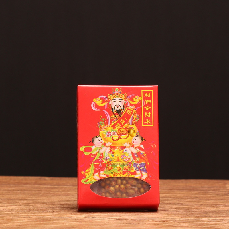 Hộp Gạo Vàng Thần Tài Phong Thuỷ Chiêu Tài Lộc