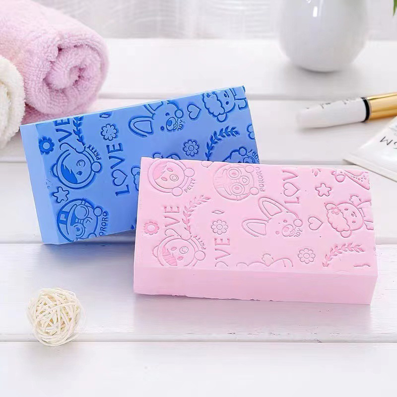 26012_o1cn01vsboi21o7pbypishm-2215206751658-0-cib_20250120145659-2.jpg Combo 2 Mút Tắm Tẩy Tế Bào Chết - Mút Tắm Bọt Biển 12.8 x7x3cm - CT01