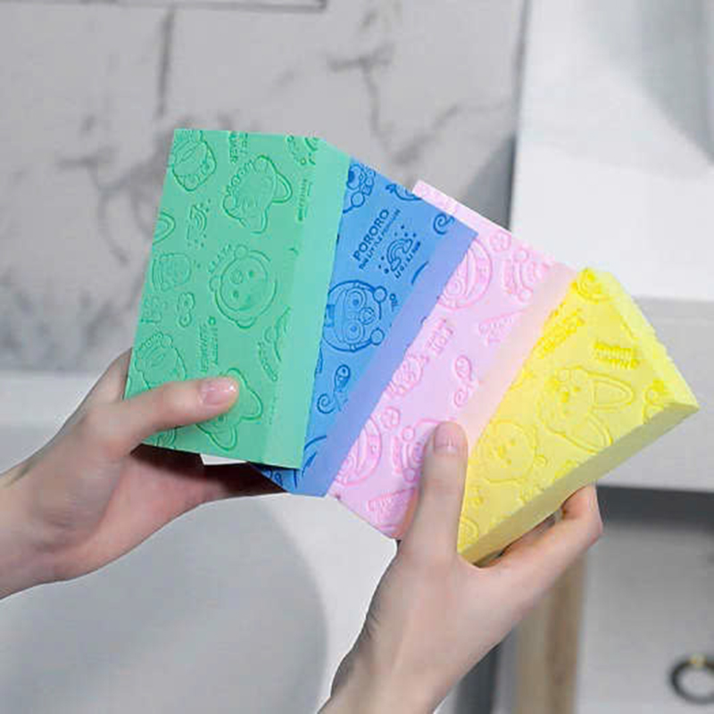 26012_z6238113708443-77b270bcf627a38de6e33f269f9a44ab_20250120145658-2.jpg Combo 2 Mút Tắm Tẩy Tế Bào Chết - Mút Tắm Bọt Biển 12.8 x7x3cm - CT01