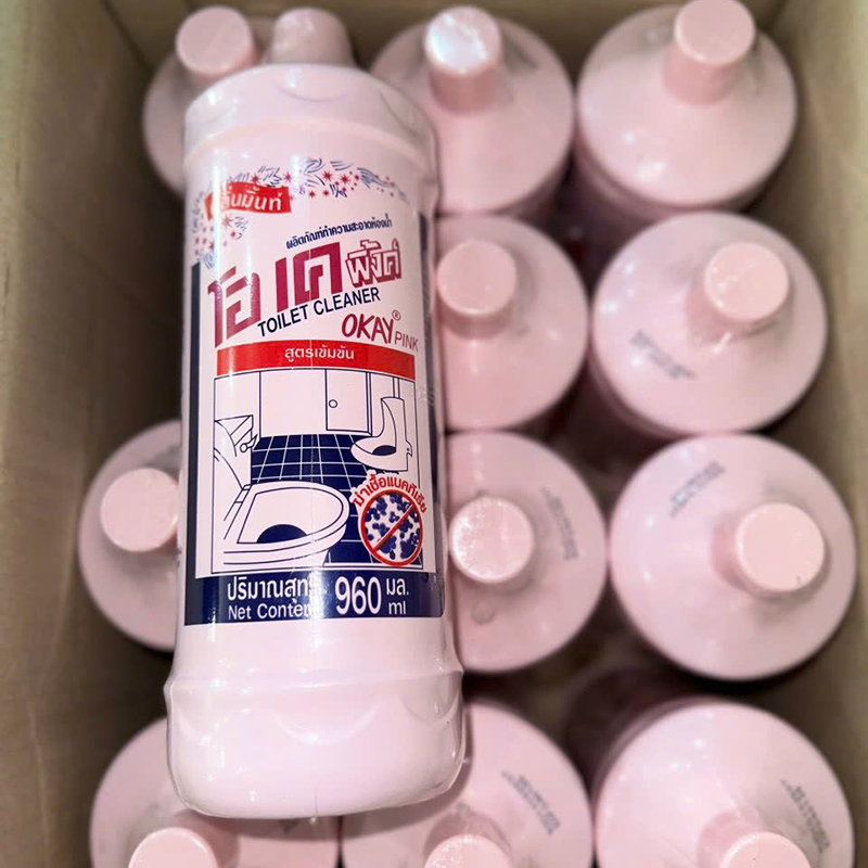 Kho sỉ chai Tẩy Bồn Cầu - Chai Khử Mùi Bồn Cầu Diệt Khuẩn Siêu Sạch Tiết Kiệm 960ml