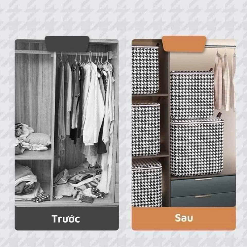 26035_z6242231763977-0cbdb4895a47a16e22a232e01811c768_20250121174717-2.jpg Giỏ Đựng Quần Áo Bằng Vải 100L - Túi Đựng Chăn Màn Đa Năng - Có Thể Gấp Gọn Cất Trữ Đồ 50x50x40cm - DDQA01