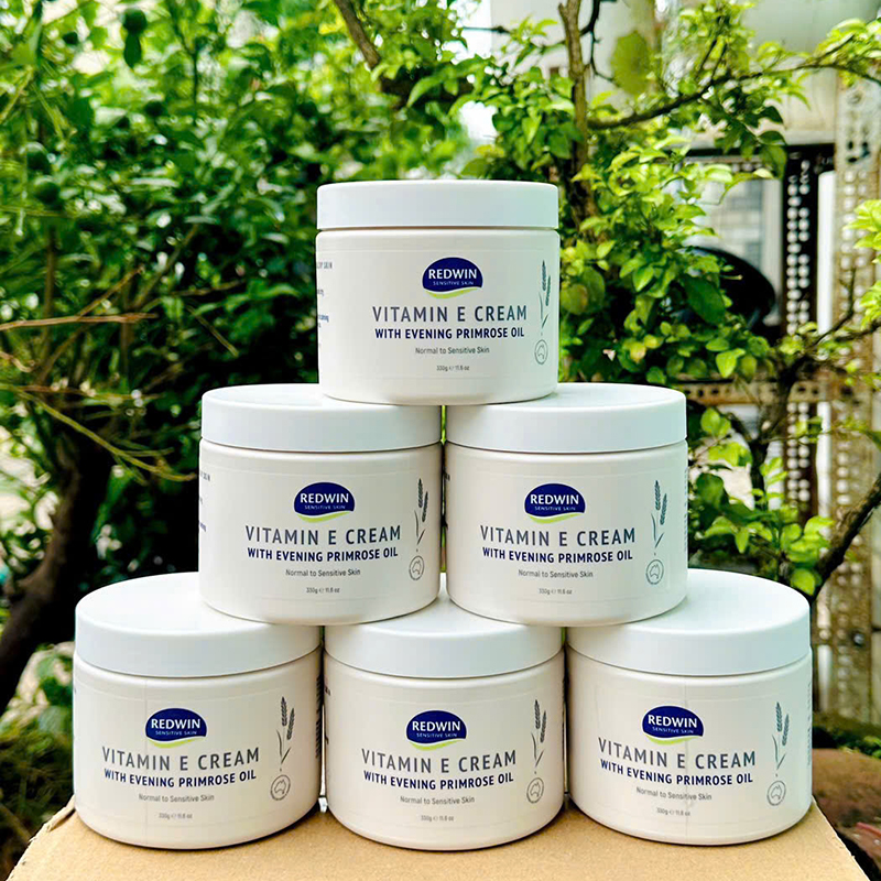 Kem Dưỡng Vitamin E Redwin With Evening Primrose Oil Dành Cho Mặt & Cơ Thể 330g