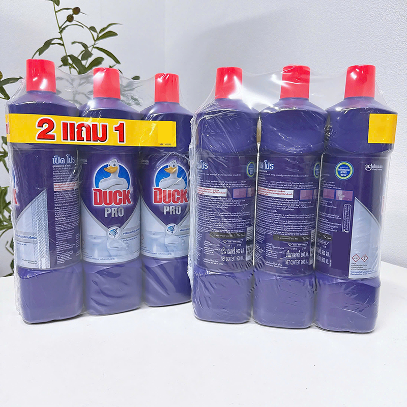 Sỉ chai Tẩy Bồn Cầu Duck Thái Lan - Chai Khử Mùi Bồn Cầu Diệt Khuẩn Siêu Sạch Tiết Kiệm 900ml