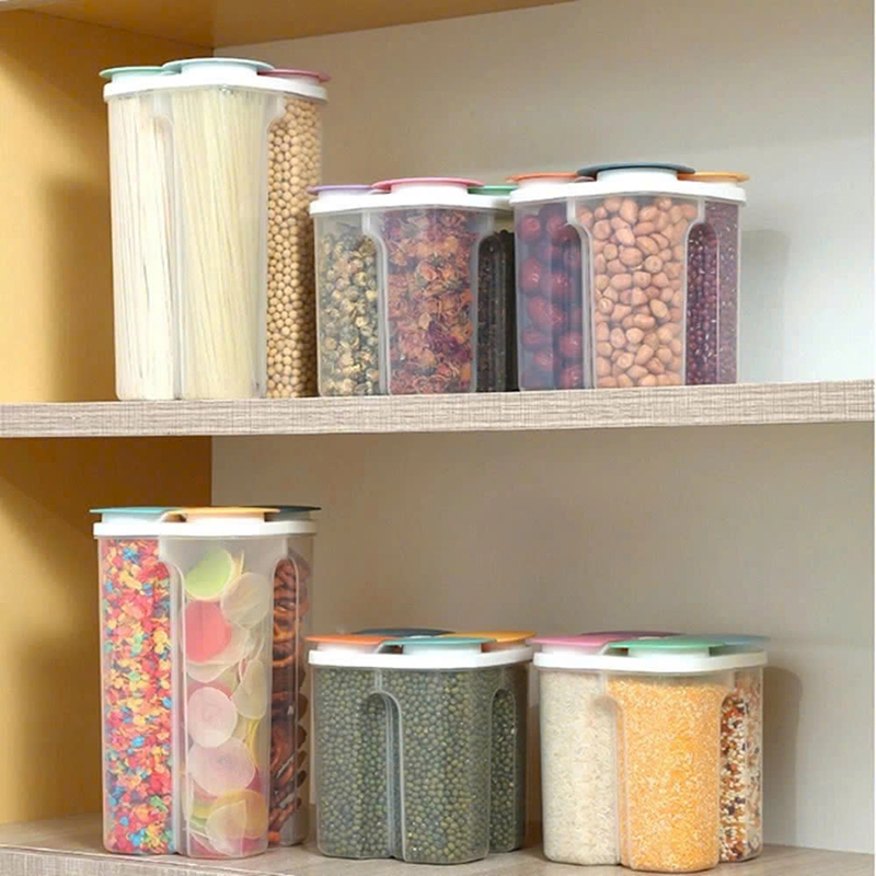 26070_z6251584342138-d372f1d448f55a9b4f0be439ea0ad51d_20250124153140-12.jpg Hộp Nhựa Trong Suốt Đựng Thực Phẩm Khô - Hộp Nhựa Chống Thấm Nước 4 Ngăn 1,5L 13x13x15cm - HDTP01