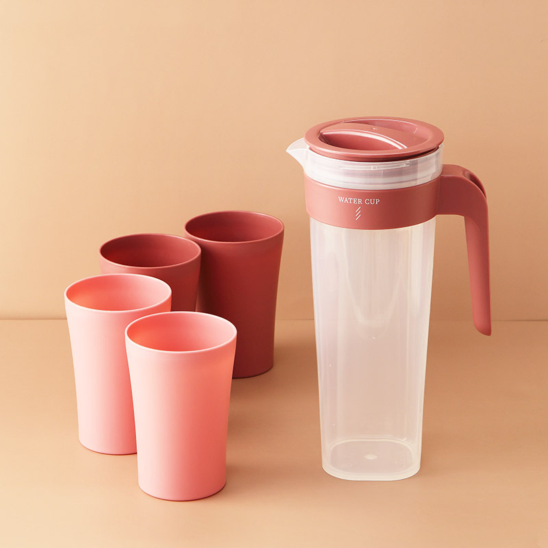 26101_o1cn01md6kaj1j0vp36xhbx-2214669890967-0-cib_20250206182651-2.jpg Bình Nước 1L Kèm 4 Ly Tiện Lợi - Bình Nước Bằng Nhựa Cao Cấp - BNK4L01