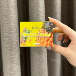 Xà Bông Tắm Trắng Body Khóm Bubble Soap 65g Le Peau - Combo 2 (1 Khóm + Tặng 1 Khóm) - XBTTBK