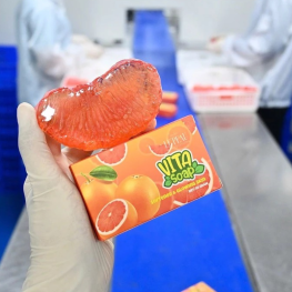 Xà Bông Rửa Mặt Trắng Da Bưởi Vita Soap 85g Le Peau - Combo 2 (1 Bưởi + Tặng 1 Bưởi)
