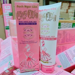 Kem Dưỡng Thể Body White Baby Skin Công Chúa Bạch Ngọc Liên 250g Giúp Hỗ Trợ Dưỡng Sáng Da