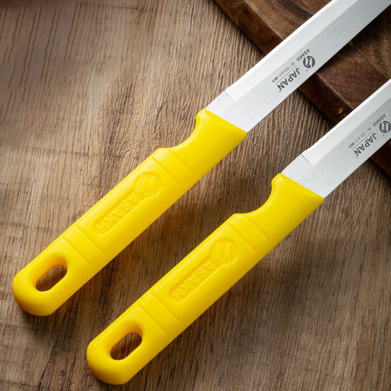 Combo 3 Dao Cán Vàng Đầu Nhọn – Tròn - Dao Gọt Trái Cây 22cm