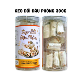 Kẹo Dồi Đậu Phộng Thơm Ngon Hộp 300g - KDDP300G