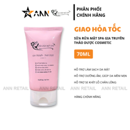 Combo 2 Chai Sữa Rửa Mặt Spa Gia Truyền Thảo Dược Cosmetic Cao Cấp 70ml - SRMSGTTD