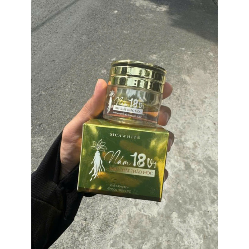 26225_4_20250404154527-1.png Kem Face Nám 18 Vị Tinh Chất Thảo Mộc Sica White 15g - 893622110570