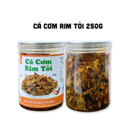 Cá Cơm Rim Tỏi Thơm Ngon 250g - CCRT250G