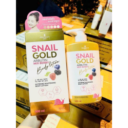 Sữa Dưỡng Thể Precious Skin Thái Lan Snail Gold Arbutin Mixed Berry 500ml