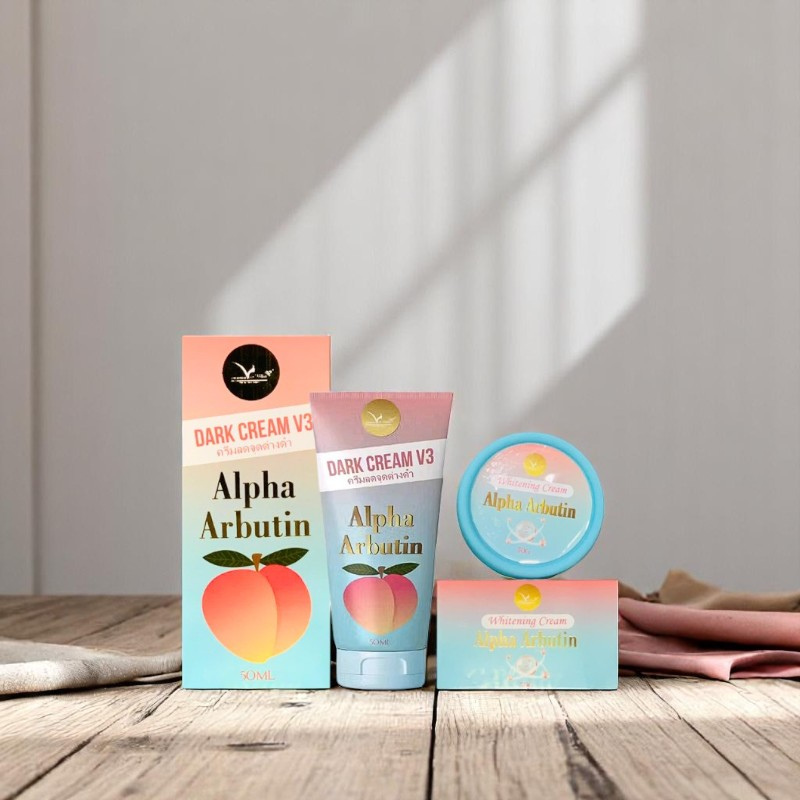 Kem Giảm Thâm Mông Dark Cream V3 Alpha Arbutin Vip White 50ml & Tặng Hộp 15g Chính Hãng