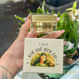 Kem Face Kem Quê Bích Chi Lachi Cheese 20g - Hỗ Trợ Giúp Cấp Ẩm Dưỡng Sáng Da
